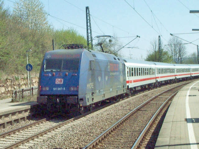 101  im Bhf Backnang-Maubach