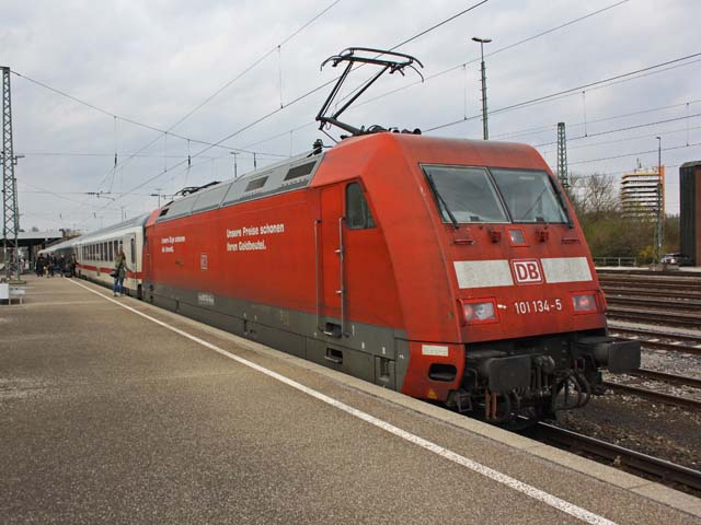 101  im Bhf Crailsheim