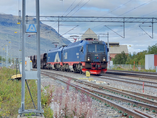 IORE im Bhf Abisko