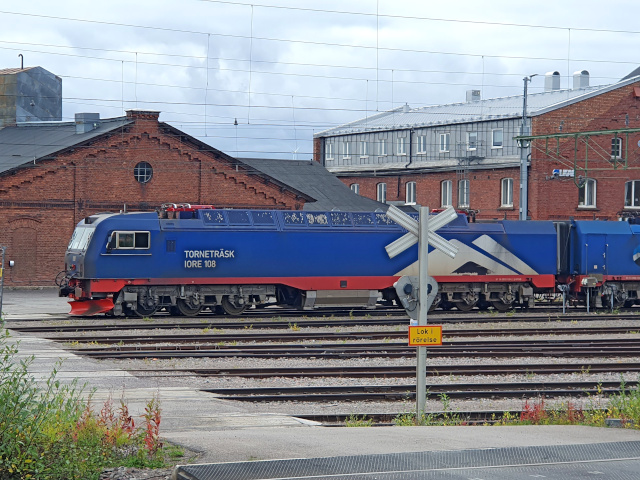 IORE im Bhf Kiruna