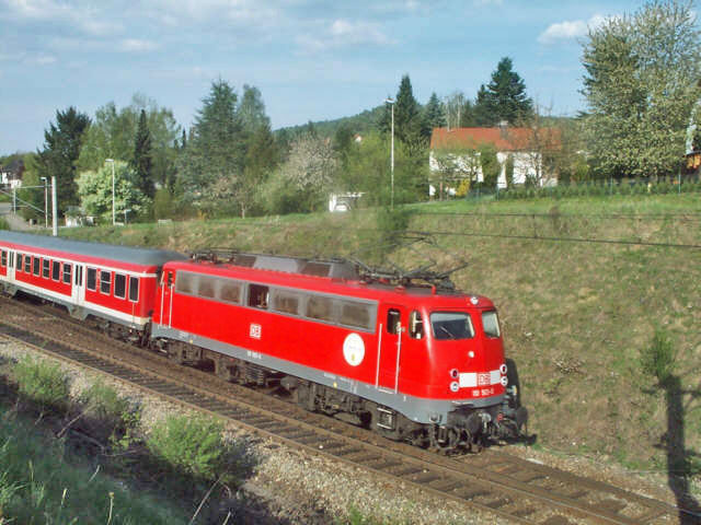 110 im Bhf Oppenweiler