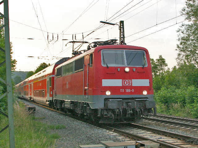 111  im Bhf Baunatal-Guntershausen