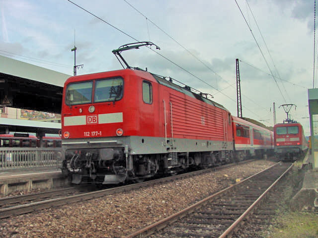 112 im Bhf Gem&uuml;nden(Main)