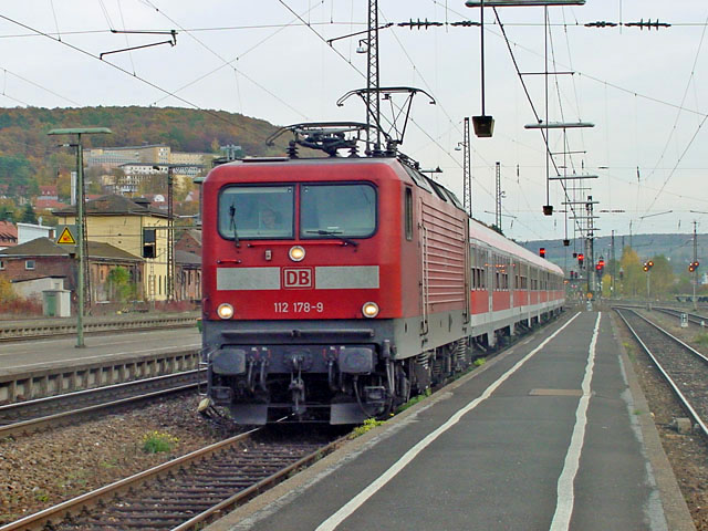 112 im Bhf Gem&uuml;nden(Main)