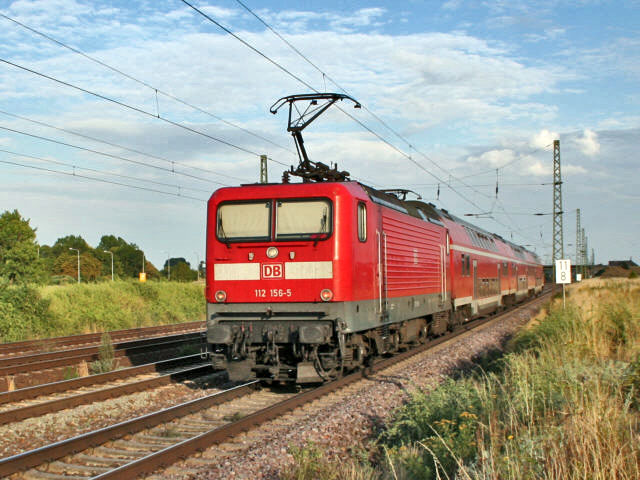 112 zwischen Sch&ouml;nebeck und Magdeburg