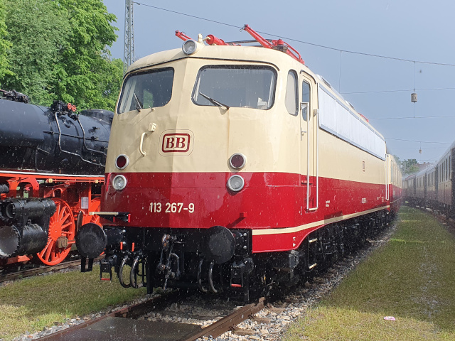 113 im Bayerischen Eisenbahnmuseum N�rdlingen