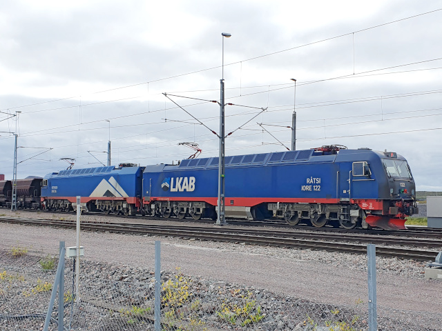 IORE im Bhf Kiruna