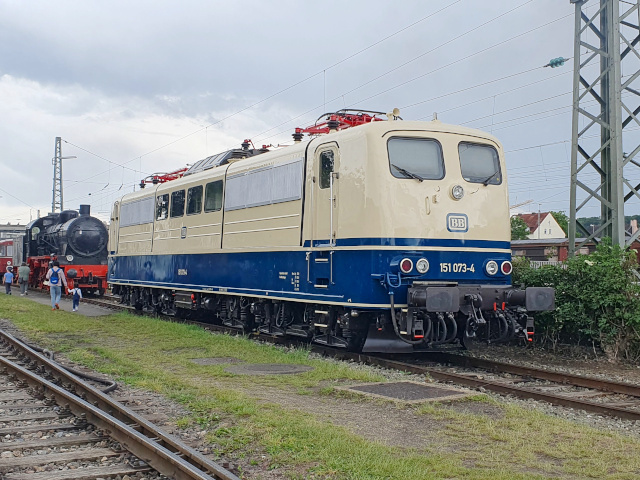 151 im Bayerischen Eisenbahnmuseum N�rdlingen