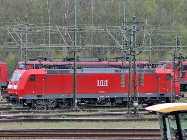 185  im Rangierbahnhof Maschen