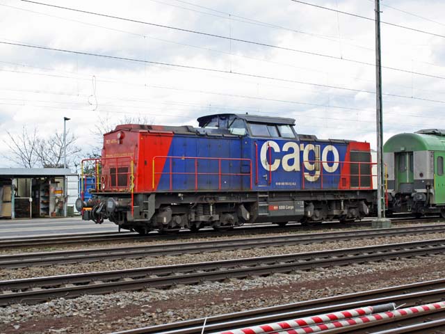 203 im Güterbahnhof Freiburg