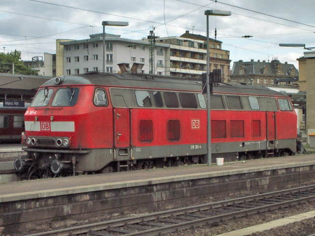 218 im Bhf Mainz