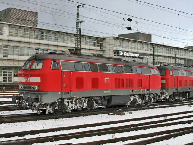 218  im Bhf Regensburg