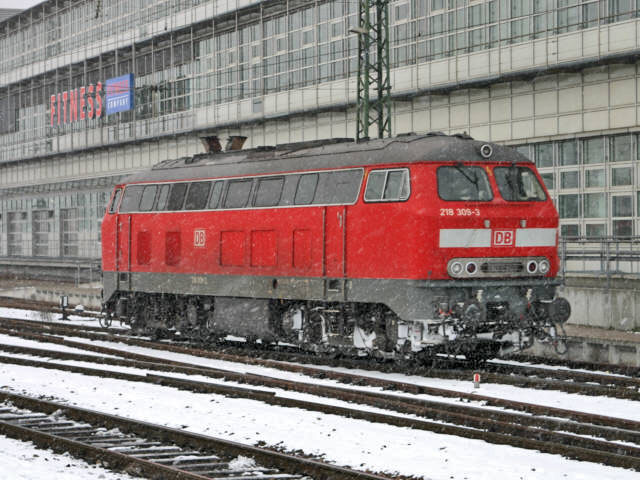 218  im Bhf Regensburg