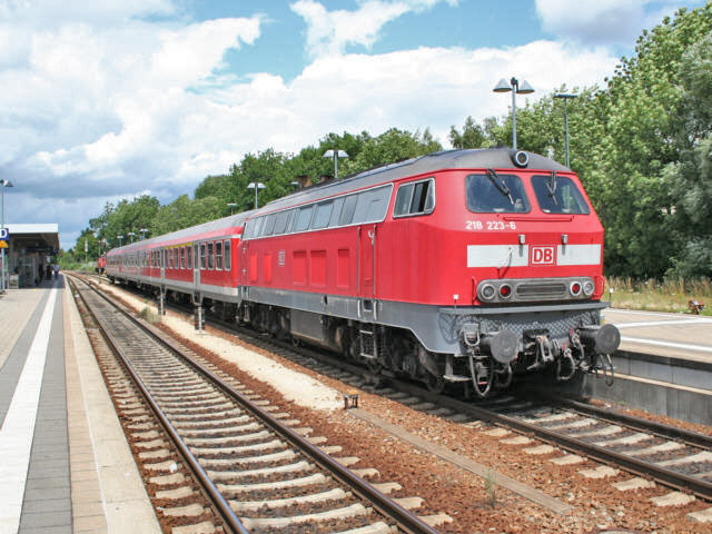 218 im Bhf Memmingen
