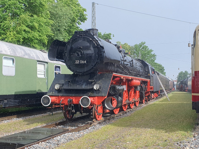 22 im Bayerischen Eisenbahnmuseum Nördlingen