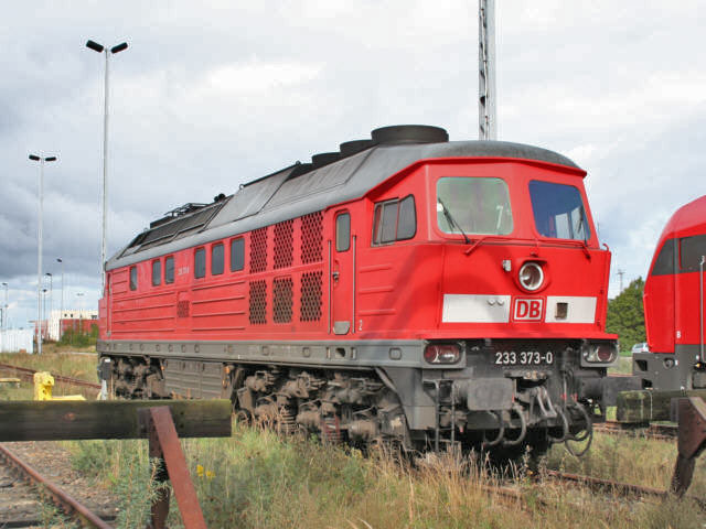 233  im F&auml;hrbahnhof Mukran (R&uuml;gen)