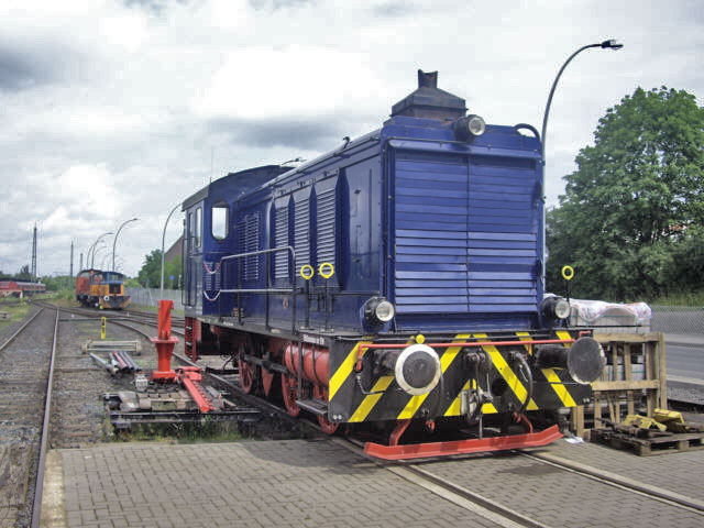 ehm. V36  im Bhf Bad Nauheim Nord