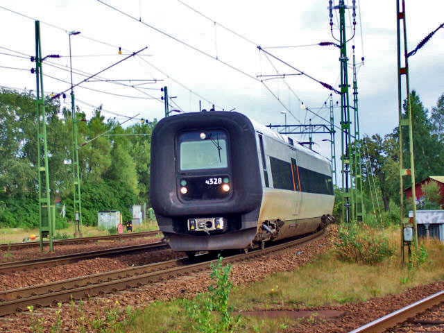 4328 s�dlich vom Bhf Halmstad