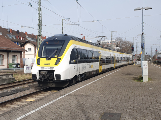 442 im Hbf Freiburg im Breisgau