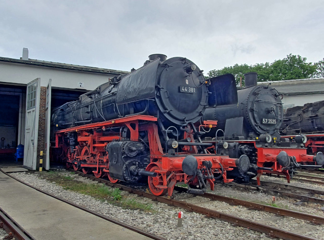 44 im Bayerischen Eisenbahnmuseum Nördlingen
