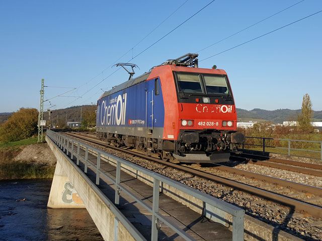 482 auf der Elzbr&uuml;cke bei Sexau