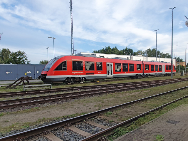 648 im Betriebsbahnhof Neuruppin