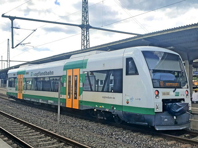 650 im Bhf Plauen (oberer Bahnhof)