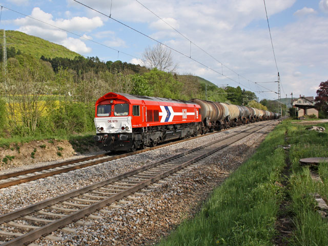 DE670 im Bhf Gingen (Fils)