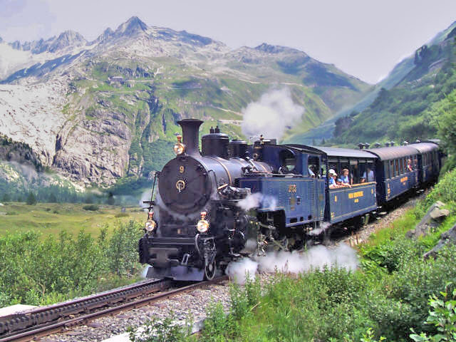 DFB 9  bei Gletsch