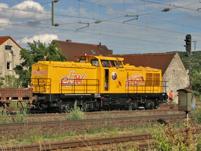 V100  beim Bhf Steinach (b Rotenbg o d T)