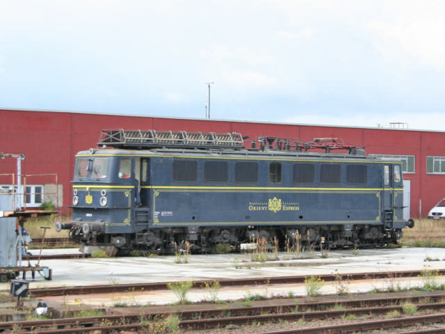WAB55 im Fährbahnhof Mukran (Rügen)