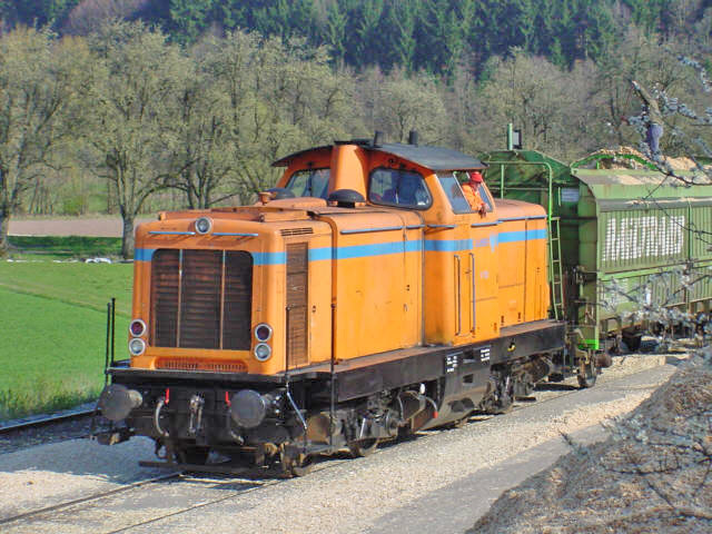 ex DB 211 zw. Unterrot und Br&ouml;ckingen (Kochertalbahn)